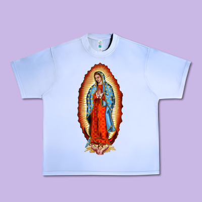 Our New Lady Of Guadalupe Urban Heavy Tee Designed By Barkaloodesign