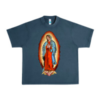 Midnight Navy our new lady of guadalupe Urban Heavy Tee - BarkalooDesign