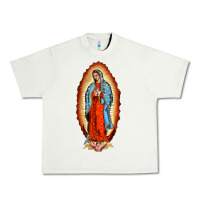 Pistachio our new lady of guadalupe Urban Heavy Tee - BarkalooDesign
