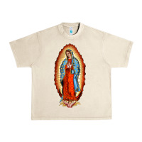 Sandshell our new lady of guadalupe Urban Heavy Tee - BarkalooDesign