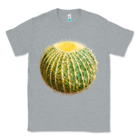 Heather Grey golden barrel cactus Classic Tee - LillyAllenDesigns