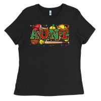 Black aunt softball Ladies Tee - Zillion Design Studio