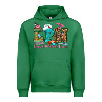 Emerald licensed practical nurse Urban Hoodie - OliviaCreatesArt