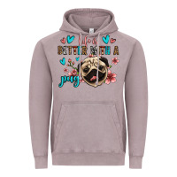 Vintage Zinc life is better with a pug Vintage Hoodie - Jasminsmagicworld