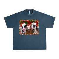 Midnight Navy christmas heifers Urban Heavy Tee - Jasminsmagicworld