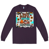 Plum life is better by the campfire Long Sleeve Tee - JahusDesignShop