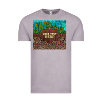 Vintage Zinc preview custom cactus and sunflowers leopard turquoise Vintage Tee - Artiststas