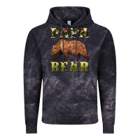 Cloud Black papa bear Vintage Hoodie - Artiststas