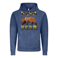 Vintage Denim papa bear Vintage Hoodie - Artiststas
