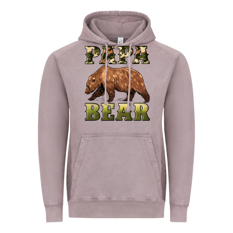 Papa Bear Vintage Hoodie by Artiststas | Teevron