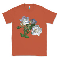 Copper white dawn rose Classic Tee - LillyAllenDesigns