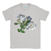 Moon Dust white dawn rose Classic Tee - LillyAllenDesigns