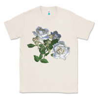 Natural white dawn rose Classic Tee - LillyAllenDesigns