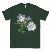 Sports Green white dawn rose Classic Tee - LillyAllenDesigns