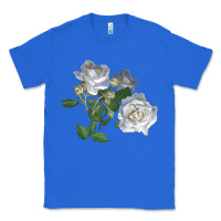 True Royal white dawn rose Classic Tee - LillyAllenDesigns