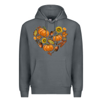 Rock Fall Heart Premium Hoodie - texasbilliewilder