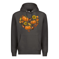 Smoke Fall Heart Premium Hoodie - texasbilliewilder