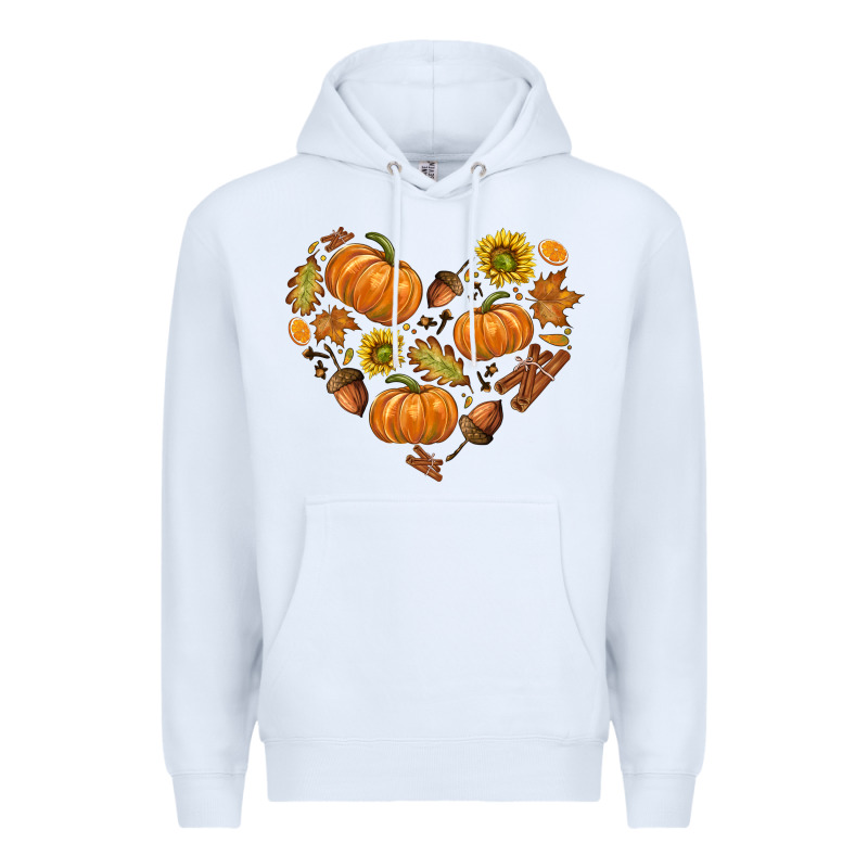 Fall Heart Premium Hoodie by texasbilliewilder | Teevron