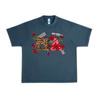 Midnight Navy valentines day ma Urban Heavy Tee - NancyCooperArtShop