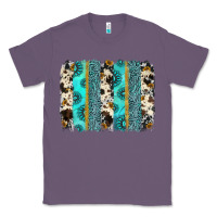 Lavender gemstone sunflower cowhide brushstroke Classic Tee - AdoDesignShop