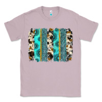 Lilac gemstone sunflower cowhide brushstroke Classic Tee - AdoDesignShop