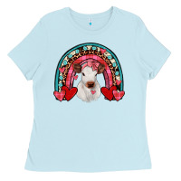 Baby Blue valentines heifer rainbow Ladies Tee - JahusDesignShop