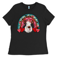 Black valentines heifer rainbow Ladies Tee - JahusDesignShop