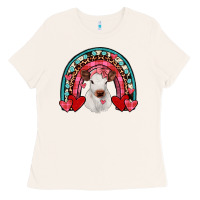Bone valentines heifer rainbow Ladies Tee - JahusDesignShop
