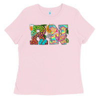 Bubblegum Pink summer rn Ladies Tee - texasbilliewilder
