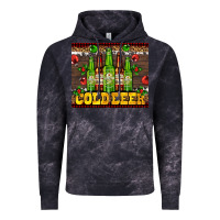 Cloud Black cold beer with beer bottles Vintage Hoodie - AdoDesignShop