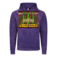 Cloud Purple cold beer with beer bottles Vintage Hoodie - AdoDesignShop