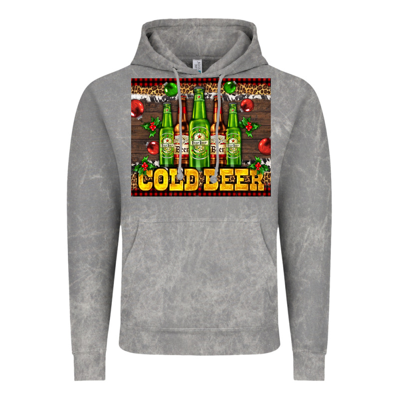 Cold Beer With Beer Bottles Vintage Hoodie by AdoDesignShop | Teevron