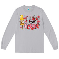 Moon Dust i like you elote mexican valentines day Long Sleeve Tee - MaliasSmallBusiness