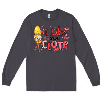 Smoke i like you elote mexican valentines day Long Sleeve Tee - MaliasSmallBusiness