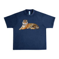 Navy Tiger Urban Heavy Tee - LillyAllenDesigns