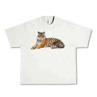 Pistachio Tiger Urban Heavy Tee - LillyAllenDesigns