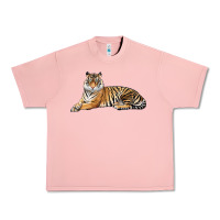 Salmon Tiger Urban Heavy Tee - LillyAllenDesigns