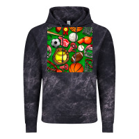 Cloud Black physical education class seamless pattern Vintage Hoodie - BundleAndBundleShop