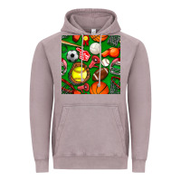 Vintage Zinc physical education class seamless pattern Vintage Hoodie - BundleAndBundleShop