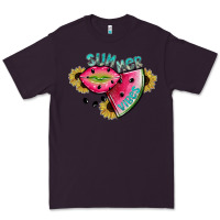 Plum summer vibes Premium Tee - SublimationCraftShop