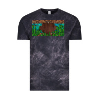 Cloud Black western cactus leopard and turquoise custom nametext license plate Vintage Tee - Artiststas