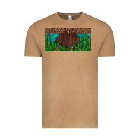 Vintage Camel western cactus leopard and turquoise custom nametext license plate Vintage Tee - Artiststas