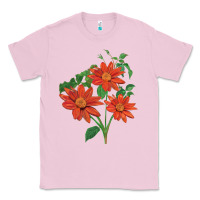Bubblegum Pink tithonia fiesta del sol sunflower Classic Tee - LillyAllenDesigns