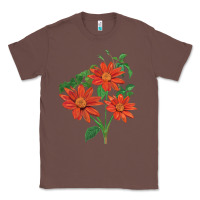 Chestnut tithonia fiesta del sol sunflower Classic Tee - LillyAllenDesigns