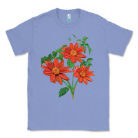 Colony Blue tithonia fiesta del sol sunflower Classic Tee - LillyAllenDesigns