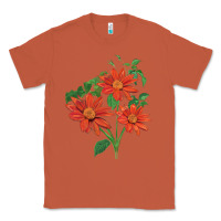 Copper tithonia fiesta del sol sunflower Classic Tee - LillyAllenDesigns
