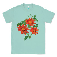 Seafoam tithonia fiesta del sol sunflower Classic Tee - LillyAllenDesigns