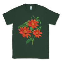 Sports Green tithonia fiesta del sol sunflower Classic Tee - LillyAllenDesigns