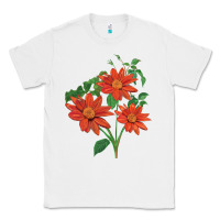 White tithonia fiesta del sol sunflower Classic Tee - LillyAllenDesigns