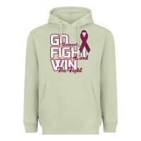 Matcha Go Burgundy Fifht Hard Win The Fight Heavyweight Hoodie - Bettercallsaul